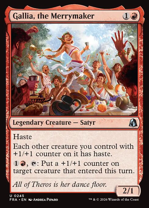 Gallia, the Merrymaker (FRA #245)