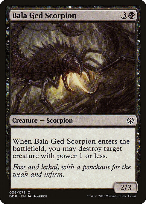 Bala Ged Scorpion (DDR #39)