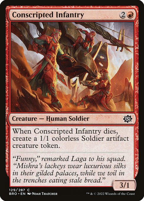 Conscripted Infantry (BRO #129)