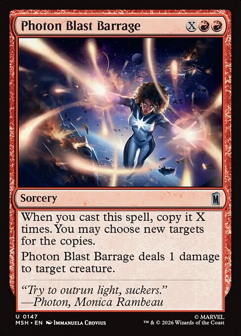Photon Blast Barrage (MSH #147)