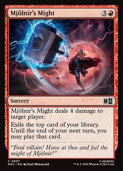 Mjölnir's Might (MSC #697)