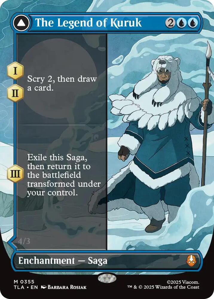 The Legend of Kuruk (Borderless) - Avatar: The Last Airbender