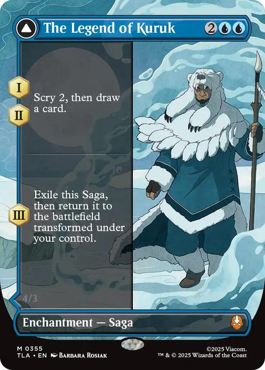 The Legend of Kuruk (Borderless) - Avatar: The Last Airbender