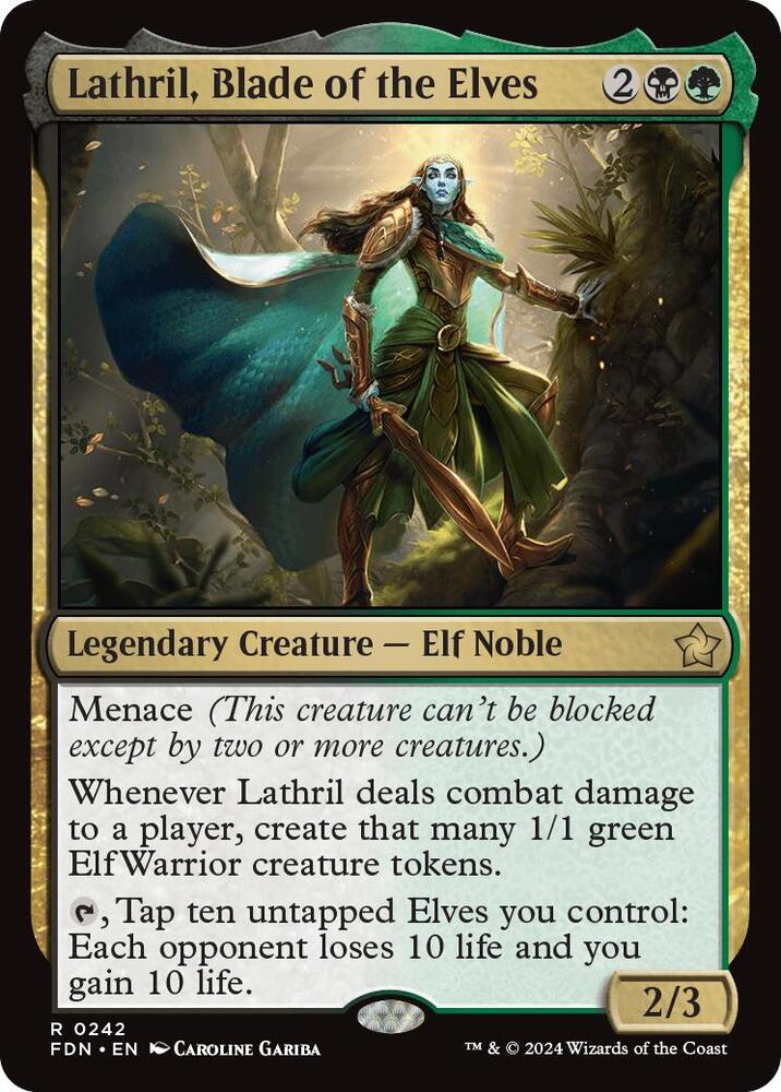 Lathril, Blade of the Elves - Foundations