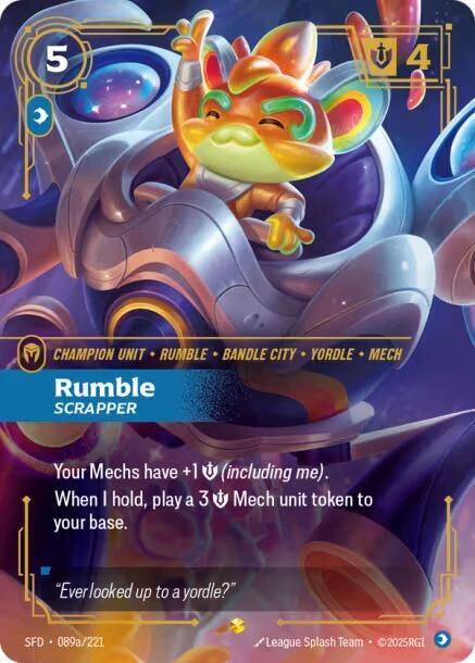 Rumble - Scrapper (Alternate Art) - Spiritforged